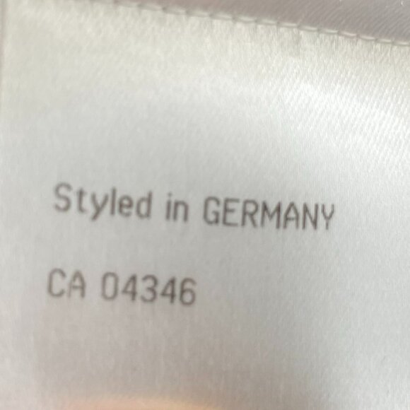 Betty Barclay Collection Lightweight Full Zip Jacket w Ruching Detail Grey Sz 10 - Picture 9 of 12